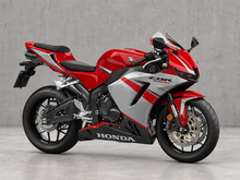 Bild in der Galerieansicht laden, Red and Silver Factory Style - CBR600RR 24-26 Fairing Kit