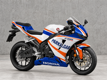 Bild in der Galerieansicht laden, White and Orange Blue PARKALGAR - CBR600RR 24-26 Fairing Kit
