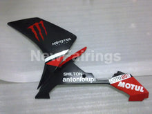 Laden Sie das Bild in den Galerie-Viewer, Matte Black Red Monster - YZF-R1 07-08 Fairing Kit