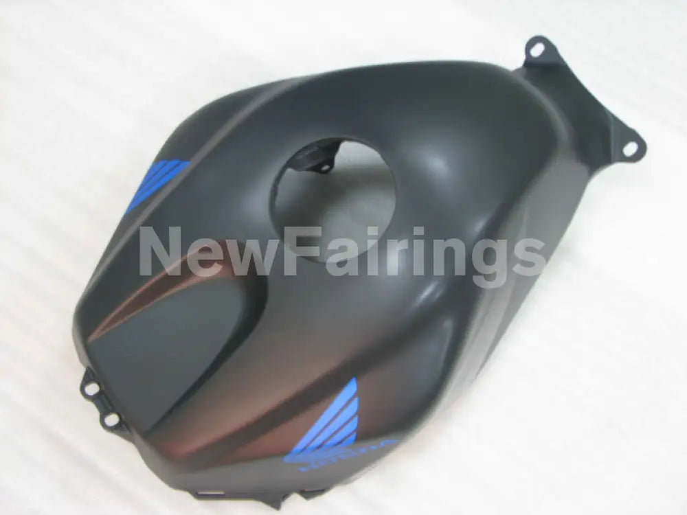 Matte Black with blue decals Factory Style - CBR600RR 03-04 Fairing Kit
