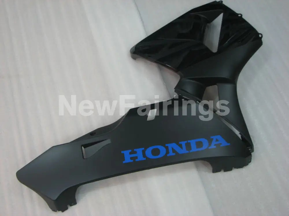 Matte Black with blue decals Factory Style - CBR600RR 03-04 Fairing Kit