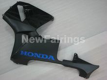 Bild in der Galerieansicht laden, Matte Black with blue decals Factory Style - CBR600RR 03-04 Fairing Kit