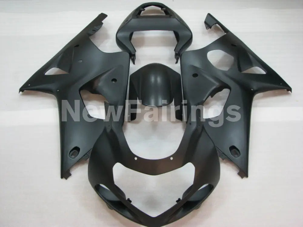 Matte Black No decals - GSX-R1000 00-02 Fairing Kit