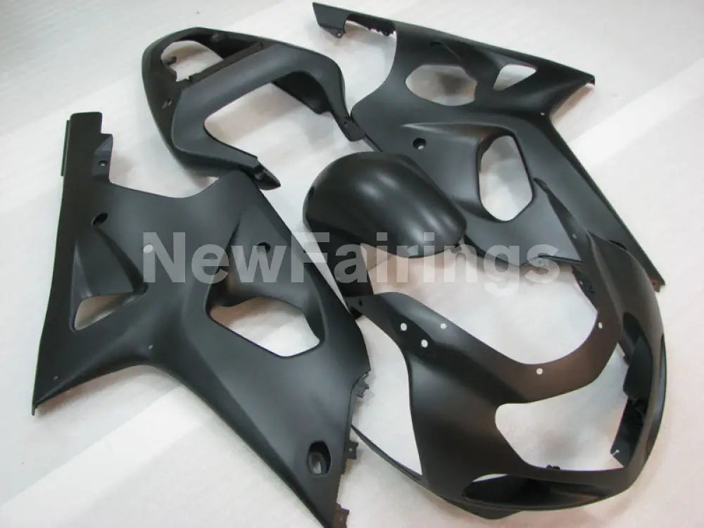 Matte Black No decals - GSX-R1000 00-02 Fairing Kit