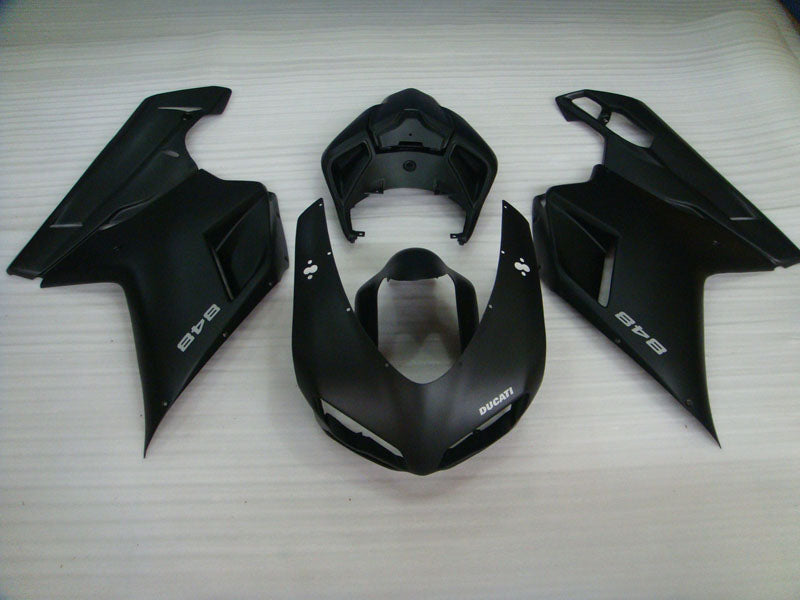 Matte Black Factory Style - Ducati 848 07-11 Fairing Kit