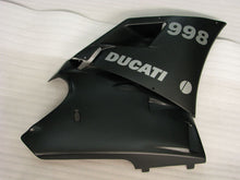 Bild in der Galerieansicht laden, Matte Black Factory Style - Ducati 998 96-02 Fairing Kit (Single Passenger Seat)