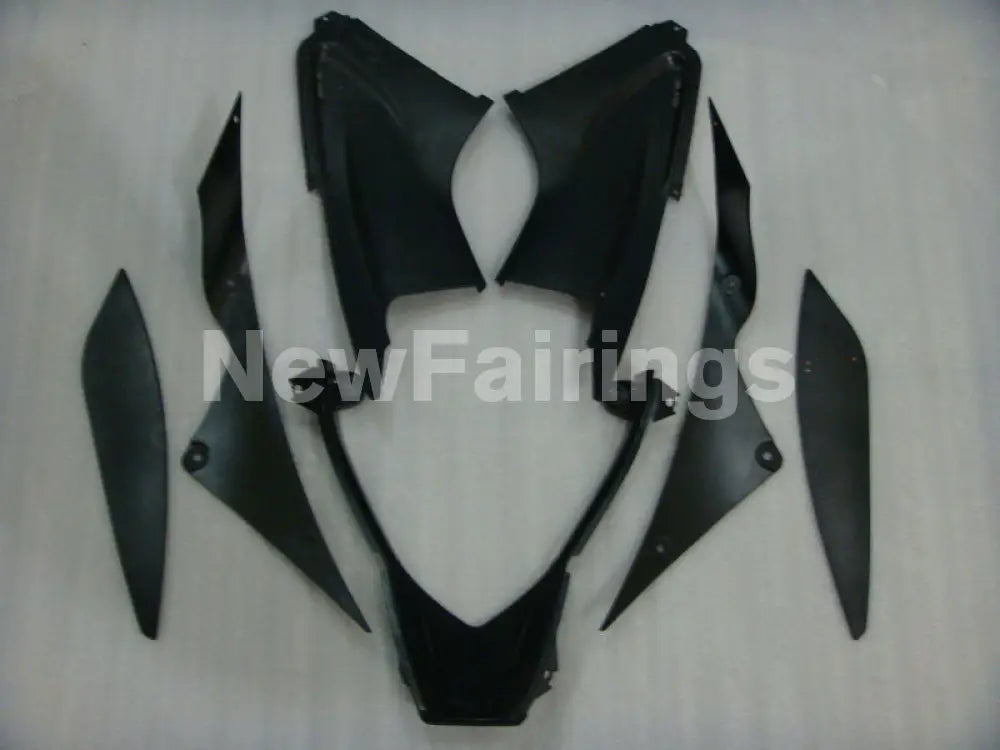 Matte Black and Gloss Black with Red Decals Factory Style - YZF-R6 03-04 Fairing Kit Vehicles & Parts > Vehicle Parts &