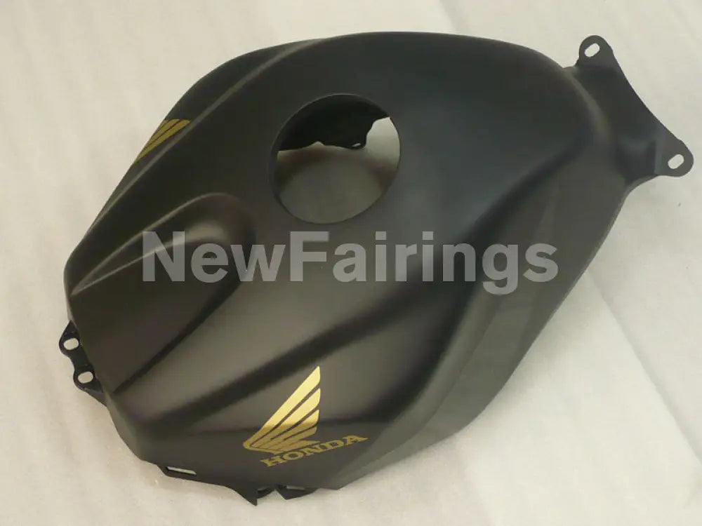 Matte Black with gold decals Factory Style - CBR600RR 03-04 Fairing Kit