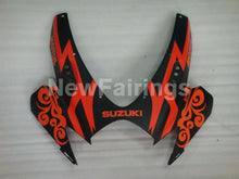Laden Sie das Bild in den Galerie-Viewer, Matte Black and Orange Corona - GSX-R600 06-07 Fairing Kit