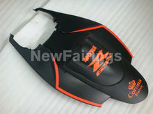 Laden Sie das Bild in den Galerie-Viewer, Matte Black and Orange Corona - GSX-R600 06-07 Fairing Kit