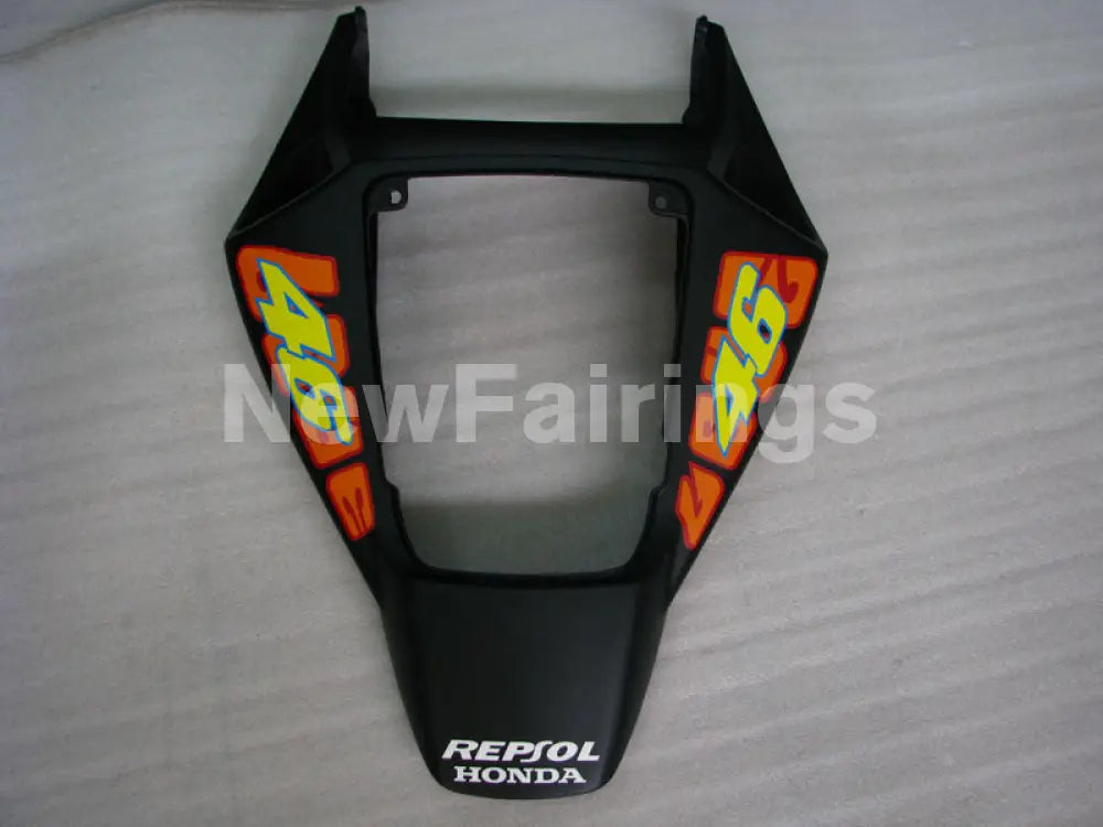 Matte Black and Orange Rossi- CBR1000RR 04-05 Fairing Kit