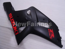 Bild in der Galerieansicht laden, Matte Black with Red Decals Factory Style - GSX-R600 01-03 Fairing Kit