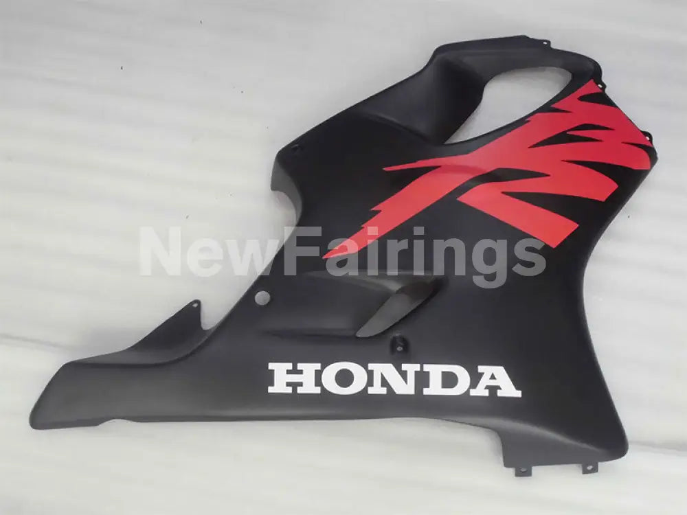 Matte Black and Red Factory Style - CBR600 F4 99-00 Fairing Kit