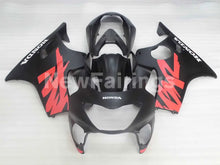 Bild in der Galerieansicht laden, Matte Black and Red Factory Style - CBR600 F4 99-00 Fairing Kit