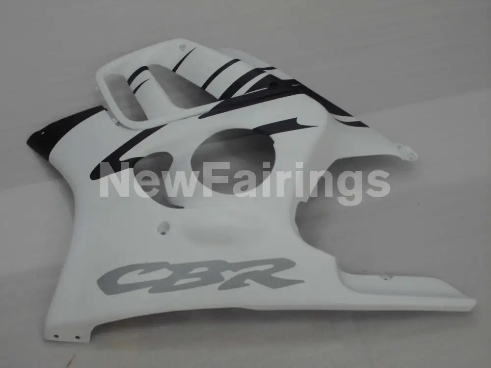Matte Black and White Factory Style - CBR600 F3 95-96 Fairing Kit