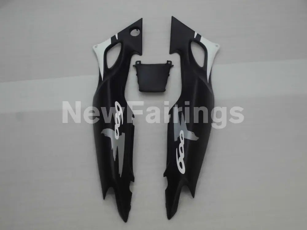 Matte Black and White Factory Style - CBR600 F3 95-96 Fairing Kit