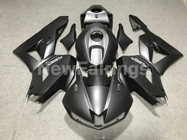Matte Black with white decal Factory Style - CBR600RR 13-23
