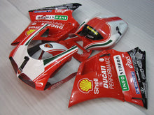 Bild in der Galerieansicht laden, Number 1 Red and White Shell - Ducati 748/916/996/998 96-02 Fairing Kit (Single Passenger Seat)