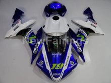 Laden Sie das Bild in den Galerie-Viewer, Number 19 White and Blue Black Monster - YZF-R1 04-06