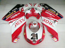 Bild in der Galerieansicht laden, Number 21 Red and White Black Xerox - Ducati 749/999 05-06 Fairing Kit (Single Passenger Seat)