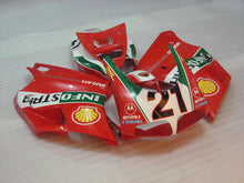 Bild in der Galerieansicht laden, Number 21 Red and White Shell - Ducati 748/916/996/998 96-02 Fairing Kit (Single Passenger Seat)