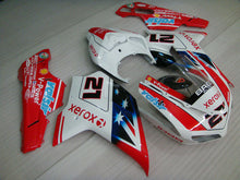 Bild in der Galerieansicht laden, Number 21 Red and White Star - Ducati 1098 07-11 Fairing Kit