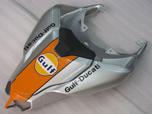 Bild in der Galerieansicht laden, Number 62 Orange and Silver Gulf - Ducati 848/1098/1198 07-11 Fairing Kit