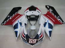 Bild in der Galerieansicht laden, Number 69 White and Red Black Star - Ducati 848/1098/1198 07-11 Fairing Kit
