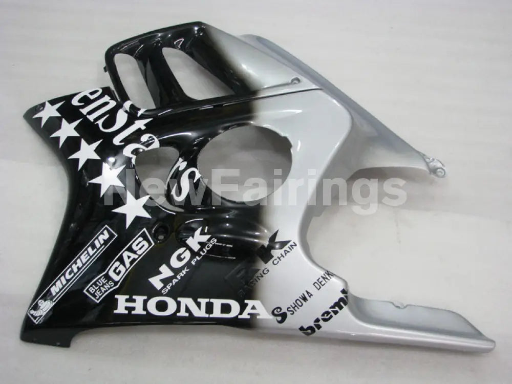 Number 7 Black and Silver SevenStars - CBR600 F3 97-98 Fairing Kit