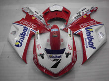 Bild in der Galerieansicht laden, Number 7 Red and White Batterie - Ducati 1098 07-11 Fairing Kit