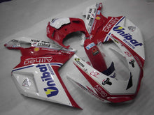 Bild in der Galerieansicht laden, Number 7 Red and White Batterie - Ducati 1098 07-11 Fairing Kit