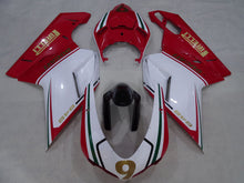 Bild in der Galerieansicht laden, Number 9 Red and White Black PIRELLI - Ducati 848 07-11 Fairing Kit
