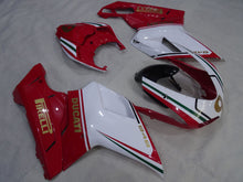 Bild in der Galerieansicht laden, Number 9 Red and White Black PIRELLI - Ducati 848 07-11 Fairing Kit