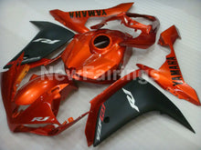Laden Sie das Bild in den Galerie-Viewer, Orange Matte Black Factory Style - YZF-R1 07-08 Fairing Kit