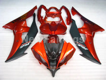 Laden Sie das Bild in den Galerie-Viewer, Orange and Matte Black Factory Style - YZF-R6 08-16 Fairing Kit Vehicles &amp; Parts > Vehicle Parts &amp; Accessories > Motor