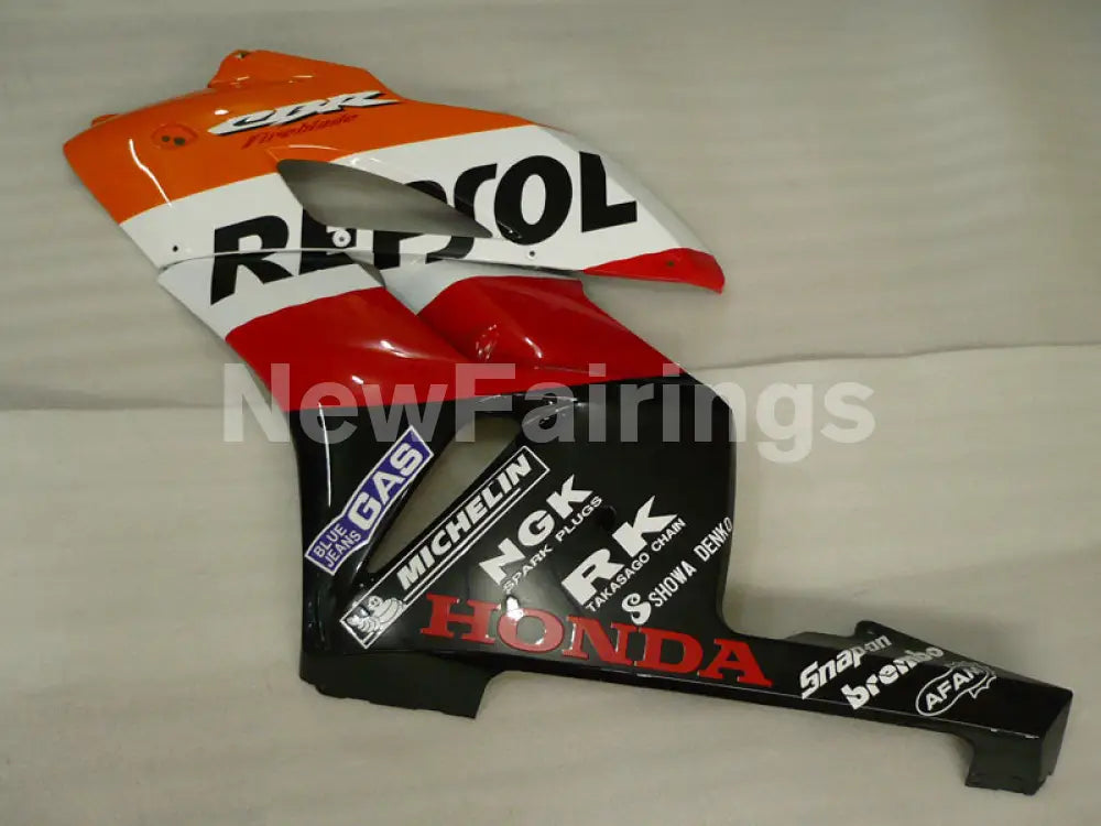 Orange and Red Black Repsol - CBR1000RR 04-05 Fairing Kit