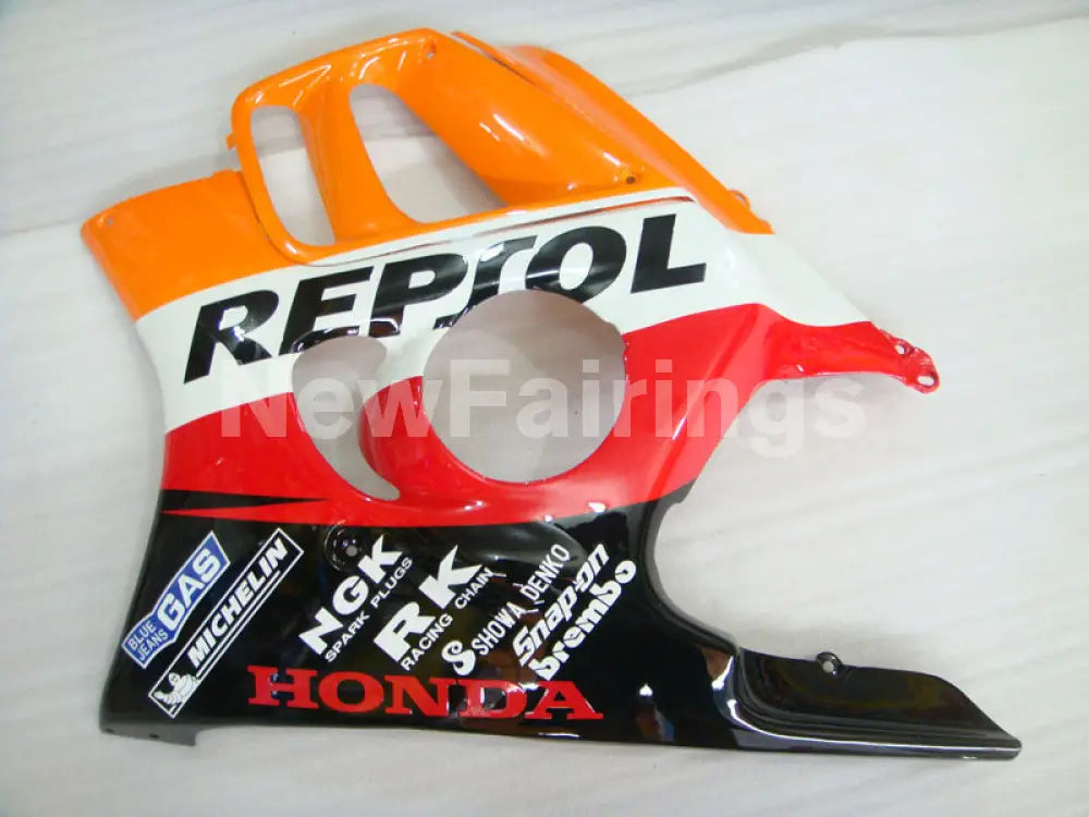 Orange and Red Black Repsol - CBR600 F3 97-98 Fairing Kit