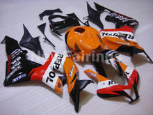 Laden Sie das Bild in den Galerie-Viewer, Orange and Red Black Repsol - CBR600RR 07-08 Fairing Kit -