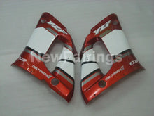 Laden Sie das Bild in den Galerie-Viewer, Orange and White Matte Black Factory Style - YZF-R6 98-02 Fairing Kit Vehicles &amp; Parts > Vehicle Parts &amp; Accessories >