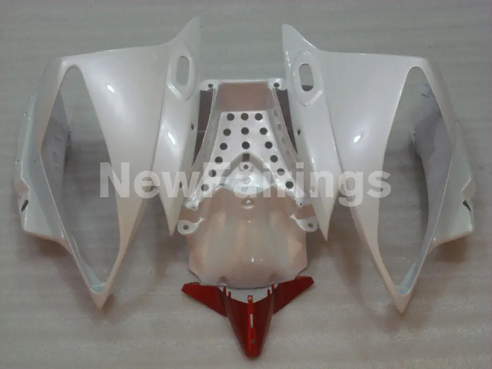Pearl White and Orange No decals - YZF-R6 06-07 Fairing Kit Vehicles & Parts > Vehicle Parts & Accessories > Motor