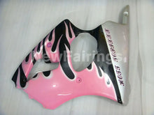 Laden Sie das Bild in den Galerie-Viewer, Pink and Black Flame NINJA ZX 6R 00 02 Fairing Kit Vehicles