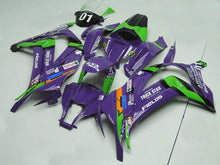 Bild in der Galerieansicht laden, Purple and Green TRICK STAR - NINJA ZX-10R 11-15 Fairing Kit