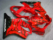 Laden Sie das Bild in den Galerie-Viewer, Red and Black Flame - CBR600 F4i 01-03 Fairing Kit -