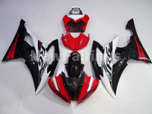 Laden Sie das Bild in den Galerie-Viewer, Red and Black White Factory Style - YZF-R6 08-16 Fairing Kit Vehicles &amp; Parts &gt; Vehicle Parts &amp; Accessories &gt; Motor