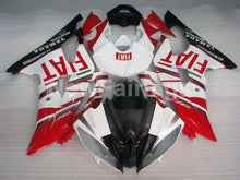 Laden Sie das Bild in den Galerie-Viewer, Red and White Black FIAT - YZF-R6 08-16 Fairing Kit Vehicles &amp; Parts &gt; Vehicle Parts &amp; Accessories &gt; Motor Vehicle