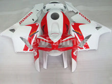 Laden Sie das Bild in den Galerie-Viewer, Red and White Factory Style - CBR600RR 05-06 Fairing Kit -