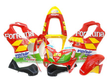 Laden Sie das Bild in den Galerie-Viewer, Red and Yellow Green Castrol - CBR600 F4i 01-03 Fairing Kit