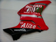 Bild in der Galerieansicht laden, Red and Black Alice - Ducati 848/1098/1198 07-11 Fairing Kit