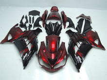 Laden Sie das Bild in den Galerie-Viewer, Red and Black Factory Style - NINJA ZX-14R 12-25 Fairing