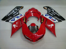 Bild in der Galerieansicht laden, Red and Black FILA - Ducati 848/1098/1198 07-11 Fairing Kit